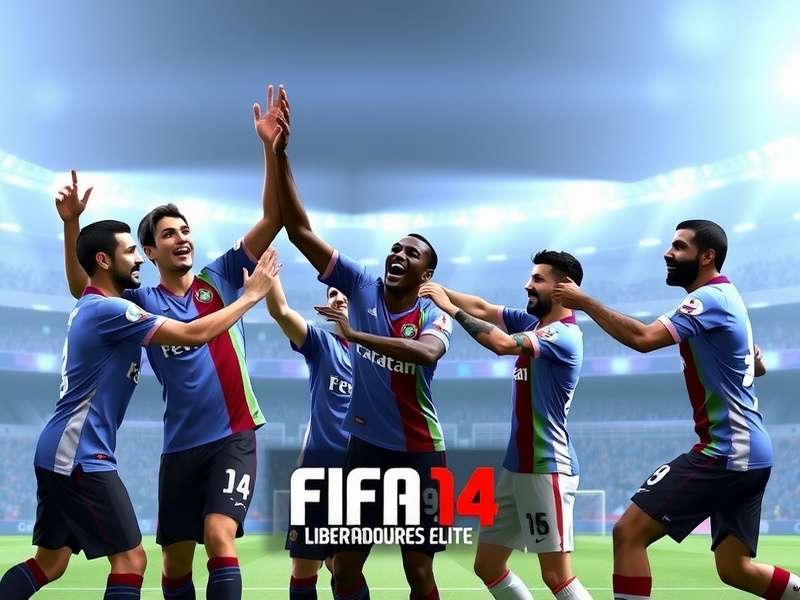 Indian FIFA 14 Players Celebrating
